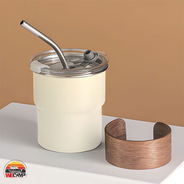 لیوان سفری استیل WOODSIP