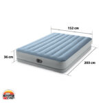 تشک بادی دونفره اینتکس Dura-Beam Plus Mid-Raise