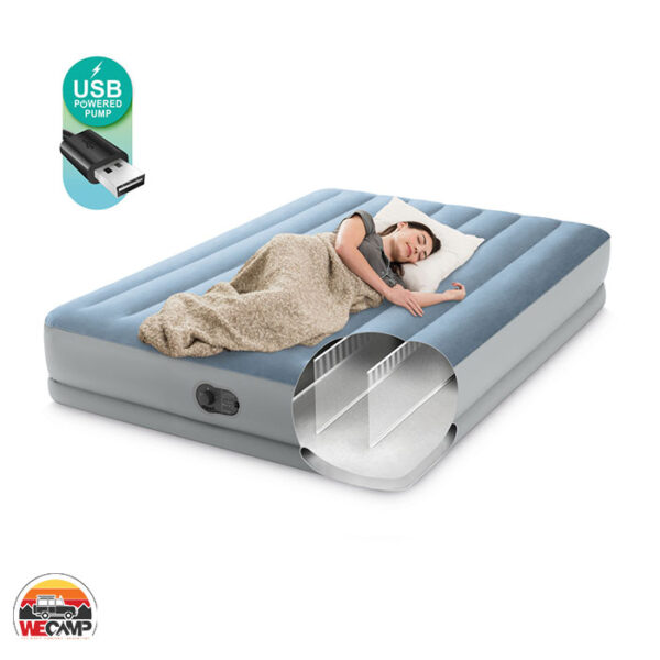 تشک بادی دونفره اینتکس Dura-Beam Plus Mid-Raise