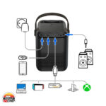 ویدیو پروژکتور شارژی پرودو HDPRJAN