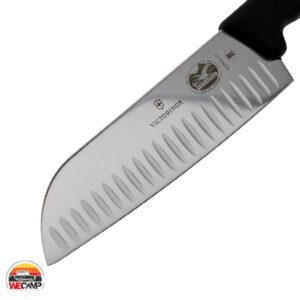 چاقوی آشپزی 7 اینچ ویکتورینوکس مدل Victorinix Fibrox Santoku
