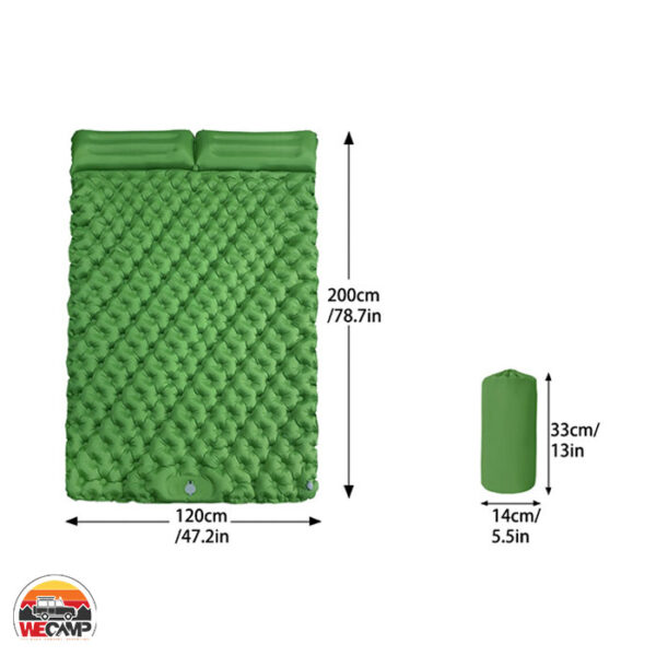 زیرانداز بادی دونفره بلک دیر BAP-123