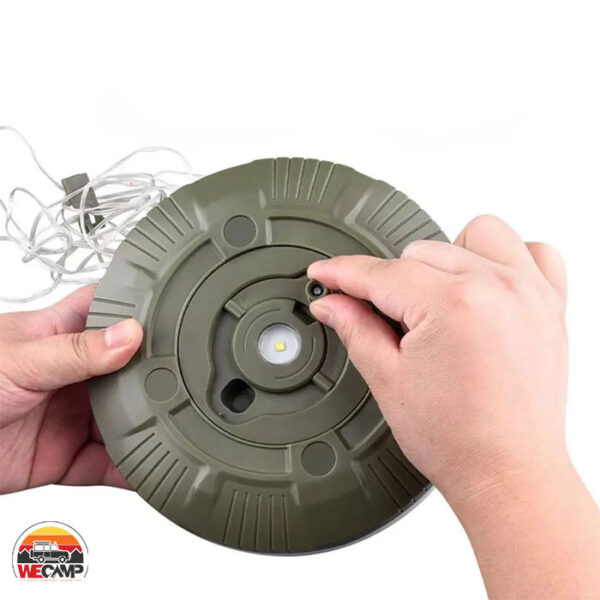 چراغ چادر ریسه‌ای شارژی CQ-338