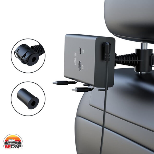 شارژر فندکی صندلی عقب گرین لاین