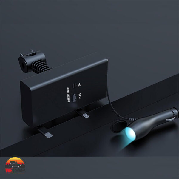 شارژر فندکی صندلی عقب گرین لاین