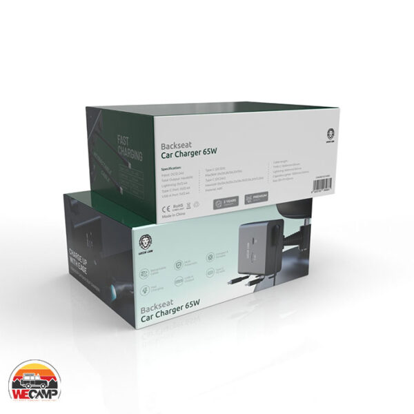 شارژر فندکی صندلی عقب گرین لاین