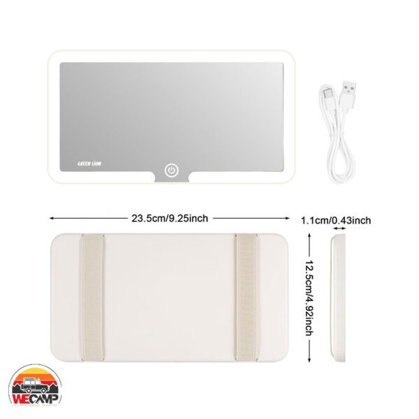 آینه آرایشی خودرو گرین لاین GMR-48