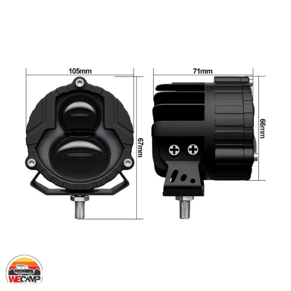 پروژکتور دو رنگ ۳ اینچی