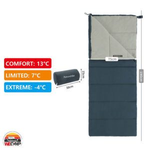 کیسه خواب کمپینگ یک نفره نیچرهایک مدل Naturehike F150