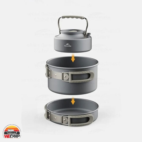 ست ظروف کمپینگ نیچرهایک CNK2450CF010-3