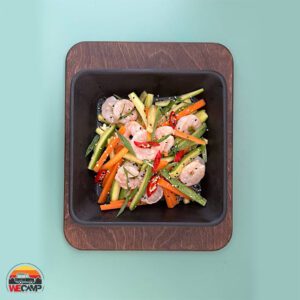 ظرف مربع چدنی ادون مدل Odun C102