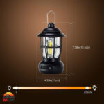 فانوس شارژی TECTOP 1513931DJ