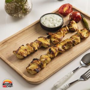 دیس چوبی مستطیل سایز بزرگ TK مدل 1062L