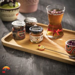 دیس چوبی مستطیل سایز متوسط TK مدل 1062M