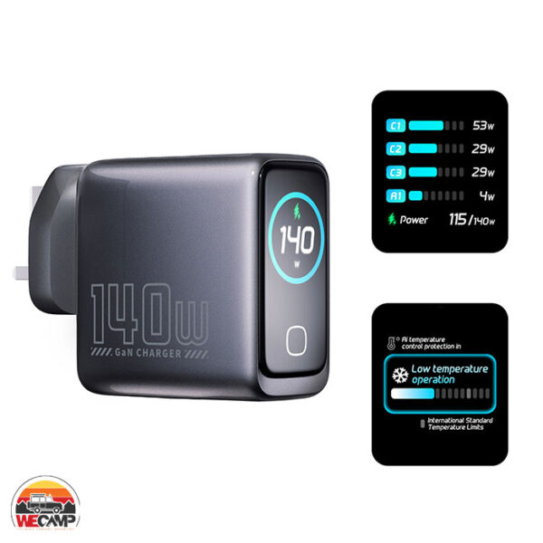 شارژر 140 وات پاورولوژی VOLTFLOW