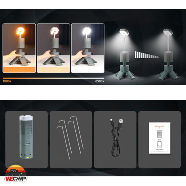 چراغ کمپینگ شارژی توبیز CPL-T22