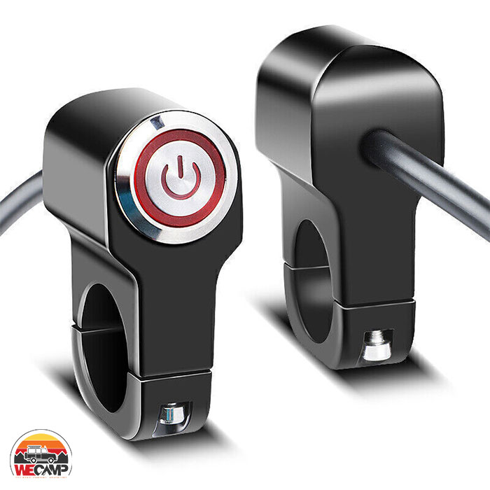 motorcycle-handle-backlit-on-off-switch-01 کلید چراغدار دسته موتورسیکلت