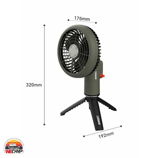 پنکه شارژی سانری LightFan Mini