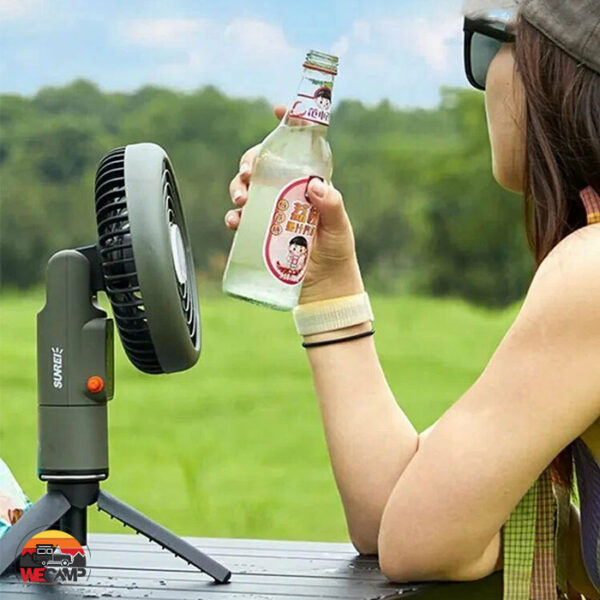 پنکه شارژی سانری LightFan Mini