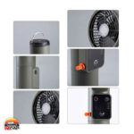 پنکه شارژی سانری LightFan Mini