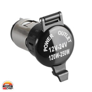 مادگی فندکی درپوش‌دار 12-24 ولت