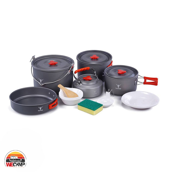 Pekynew-Spice6-camping-cook-set-01 ست ظروف آشپزی پکینیو Spice6