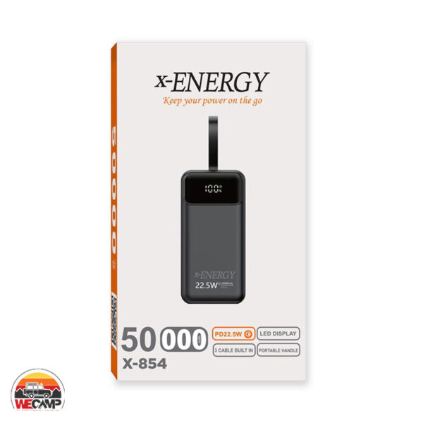 پاوربانک 50000 میلی آمپر X-Energy X-854