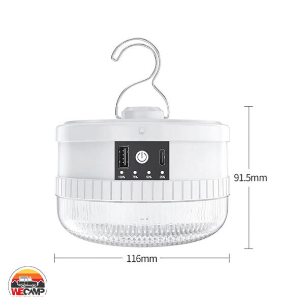 چراغ کمپینگ شارژی DP-7823B