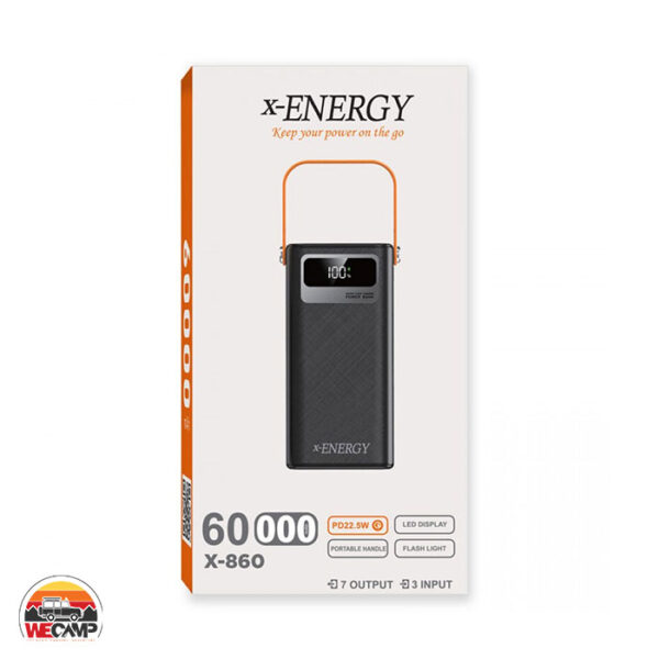 پاوربانک 60000 میلی‌آمپر X-ENERGY X-860