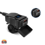 شارژر USB دوحالته موتورسیکلت