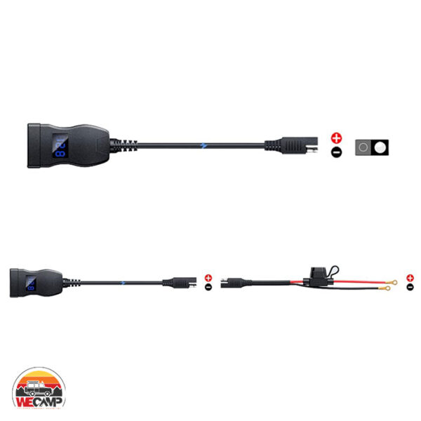 شارژر USB دوحالته موتورسیکلت