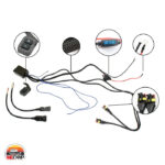 کیت دسته سیم دو کلید ریموت‌دار