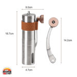 آسیاب قهوه دستی آلوکس CW-K17