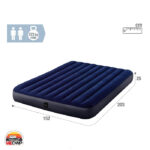 تشک بادی دونفره اینتکس Classic Downy