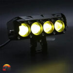 ست پروژکتور چهار لنز دو رنگ Motolight