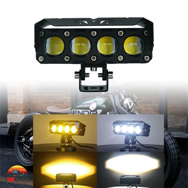 ست پروژکتور چهار لنز دو رنگ Motolight