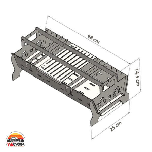 منقل سفری کووکس FBBQ 50