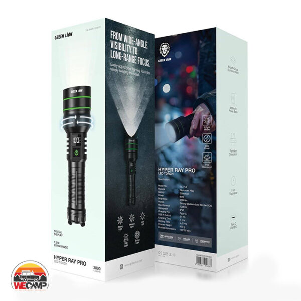 چراغ قوه گرین لاین Hyper Ray Pro