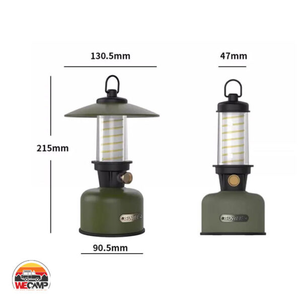 فانوس شارژی سانری Green Light3 Pro