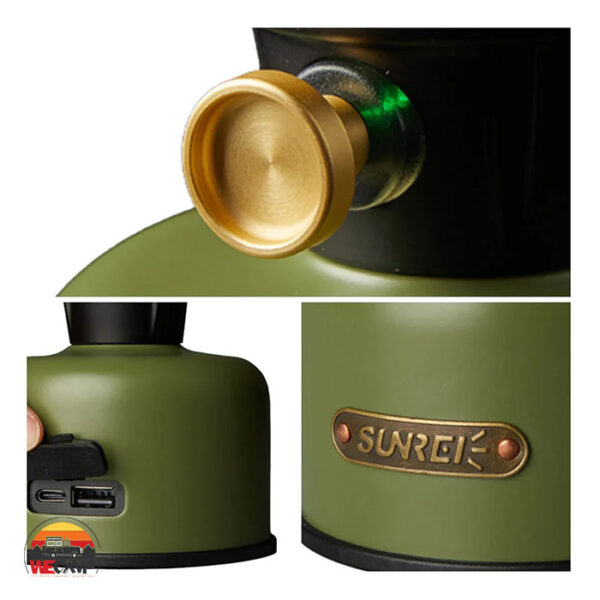 فانوس شارژی سانری Green Light3 Mini