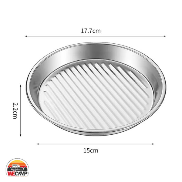 تابه استیل 18 سانتی‌متر