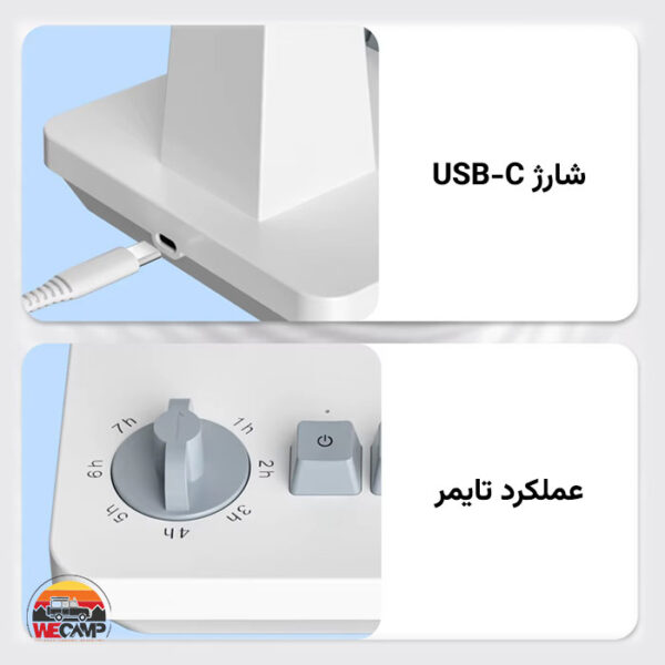 پنکه شارژی گرین لاین Classic