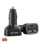 شارژر فندکی گرین لاین Quad Port