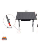 میز کمپینگ تیتو کمپ Outdoor 2/4